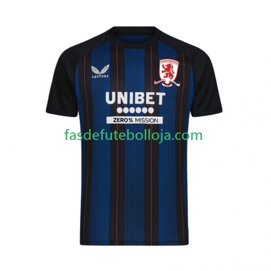 Camisola 2º Equipamento Middlesbrough 2025-2026 Manga Curta ,Homem