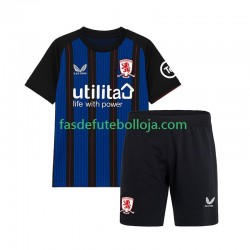 Camisola 2º Equipamento Middlesbrough 2025-2026 Manga Curta ,Criança