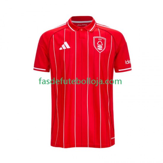 Camisola 1º Equipamento Nottingham Forest 2025-2026 Manga Curta ,Homem