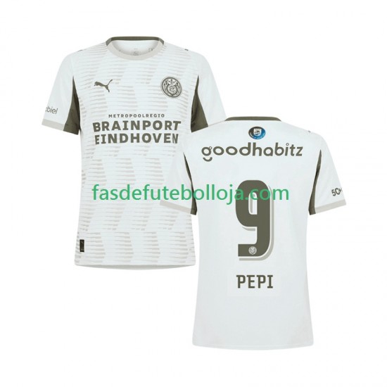 Camisola 3º Equipamento PSV Eindhoven Ricardo Pepi 9 2025-2026 Manga Curta ,Homem