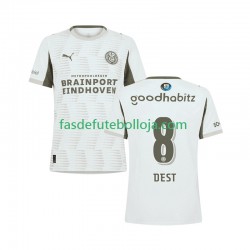 Camisola 3º Equipamento PSV Eindhoven Sergino Dest 8 2025-2026 Manga Curta ,Homem