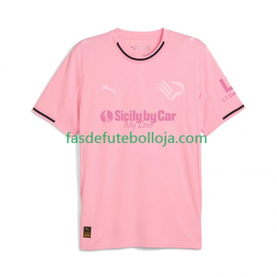 Camisola 1º Equipamento Palermo 2024-2025 Manga Curta ,Homem