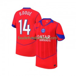 Camisola 3º Equipamento Paris Saint-Germain Desire Doue 14 2025-2026 Manga Curta ,Homem