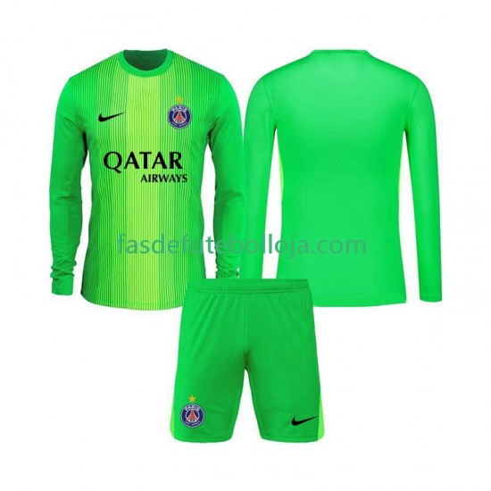 Camisola Guarda-redes 2º Equipamento Paris Saint-Germain 2025-2026 Manga Comprida ,Criança