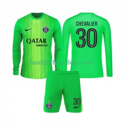 Camisola Guarda-redes 2º Equipamento Paris Saint-Germain Lucas Chevalier 30 2025-2026 Manga Comprida ,Criança