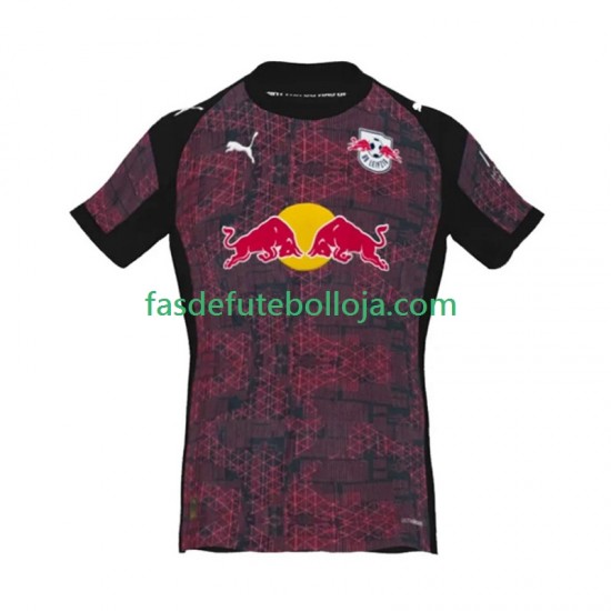 Camisola 3º Equipamento RB Leipzig 2025-2026 Manga Curta ,Homem