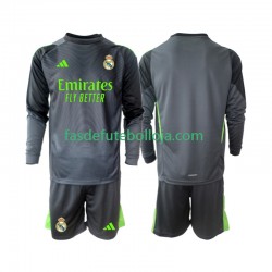 Camisola Guarda-redes 3º Equipamento Real Madrid 2025-2026 Manga Comprida ,Criança