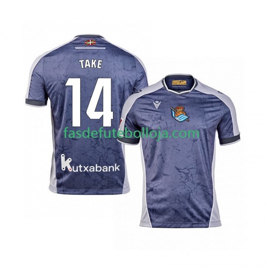 Camisola 2º Equipamento Seleção Estados Unidos Real Sociedad Takef Kubo 14 2025-2026 Manga Curta ,Homem