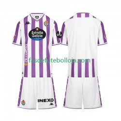 Camisola 1º Equipamento Real Valladolid 2025-2026 Manga Curta ,Criança