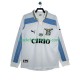 Camisola 2º Equipamento SS Lazio 2000 1999 Manga Comprida Retro ,Homem