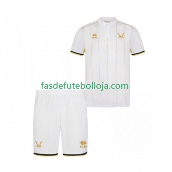 Camisola 2º Equipamento Sheffield United 2025-2026 Manga Curta ,Criança