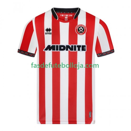 Camisola 1º Equipamento Sheffield United 2025-2026 Manga Curta ,Homem