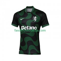 Camisola 2º Equipamento 4º Equipamento Sporting CP 2025-2026 Manga Curta ,Homem