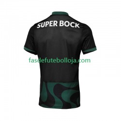 Camisola 2º Equipamento 4º Equipamento Sporting CP 2025-2026 Manga Curta ,Homem