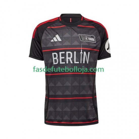 Camisola 2º Equipamento Union Berlin 2025-2026 Manga Curta ,Homem