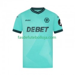 Camisola 2º Equipamento Wolverhampton Wanderers 2025-2026 Manga Curta ,Homem