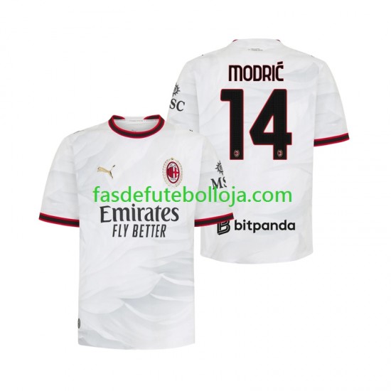 Camisola 2º Equipamento AC Milan Modrić Luka 14 2026-2027 Manga Curta ,Homem Camisola 2º Equipamento AC Milan Modrić Luka 14 2026-2027 Manga Curta ,Homem