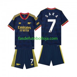 Camisola 2º Equipamento Arsenal Bukayo Saka 7 2026-2027 Manga Curta ,Criança Camisola 2º Equipamento Arsenal Bukayo Saka 7 2026-2027 Manga Curta ,Criança