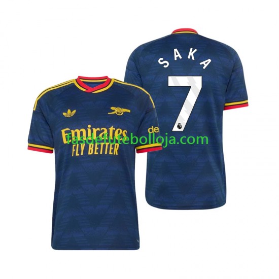 Camisola 2º Equipamento Arsenal Bukayo Saka 7 2026-2027 Manga Curta ,Homem Camisola 2º Equipamento Arsenal Bukayo Saka 7 2026-2027 Manga Curta ,Homem