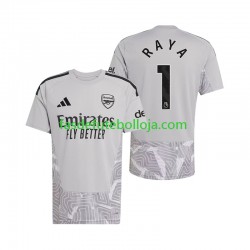 Camisola Guarda-redes 1º Equipamento Arsenal David Raya 1 2026-2027 Manga Curta ,Homem