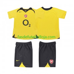 Camisola 2º Equipamento Arsenal 2005 2006 Manga Curta Retro ,Criança Camisola 2º Equipamento Arsenal 2005 2006 Manga Curta Retro ,Criança