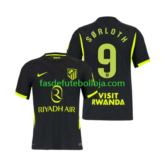 Camisola 2º Equipamento Atlético Madrid Alexander Sorloth 9 2026-2027 Manga Curta ,Homem