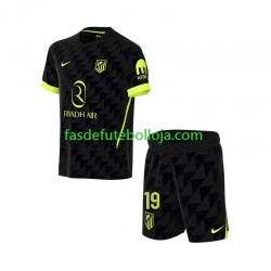 Camisola 2º Equipamento Atlético Madrid Julian Alvarez 19 2026-2027 Manga Curta ,Criança