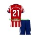 Camisola 1º Equipamento Atlético Madrid Obed Vargas 21 2026-2027 Manga Curta ,Criança Camisola 1º Equipamento Atlético Madrid Obed Vargas 21 2026-2027 Manga Curta ,Criança