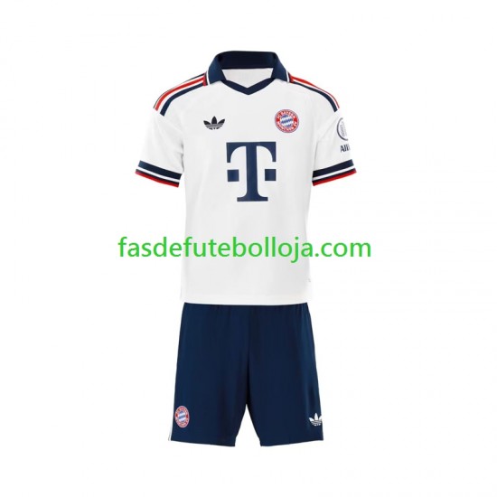 Camisola 2º Equipamento Bayern de Munique 2026-2027 Manga Curta ,Criança