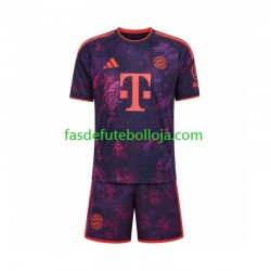 Camisola 3º Equipamento Bayern de Munique 2026-2027 Manga Curta ,Criança