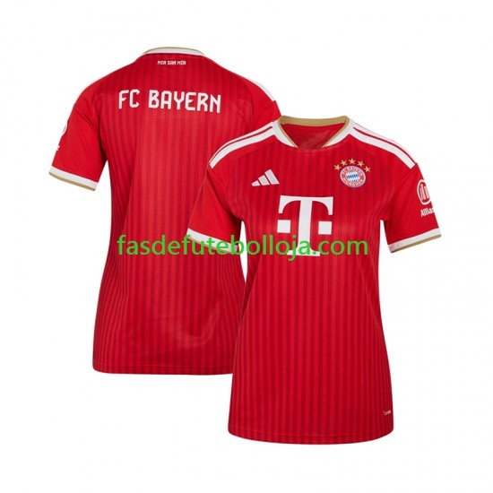 Camisola 1º Equipamento Bayern de Munique 2026-2027 Manga Curta ,Feminina