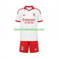 Camisola 2º Equipamento Benfica 2026-2027 Manga Curta ,Criança