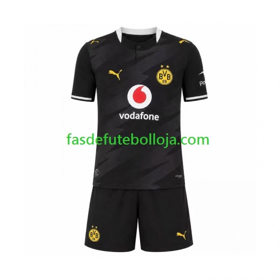 Camisola 2º Equipamento Borussia Dortmund 2026-2027 Manga Curta ,Criança Camisola 2º Equipamento Borussia Dortmund 2026-2027 Manga Curta ,Criança