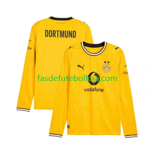 Camisola 1º Equipamento Borussia Dortmund 2026-2027 Manga Comprida ,Homem Camisola 1º Equipamento Borussia Dortmund 2026-2027 Manga Comprida ,Homem