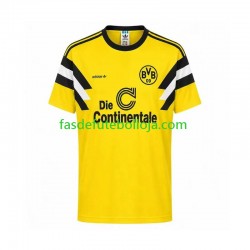 Camisola 1º Equipamento Borussia Dortmund 1989 Manga Curta Retro ,Homem