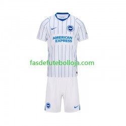 Camisola 2º Equipamento Brighton Hove Albion 2026-2027 Manga Curta ,Criança