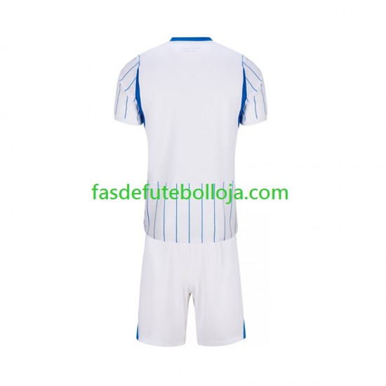 Camisola 2º Equipamento Brighton Hove Albion 2026-2027 Manga Curta ,Criança