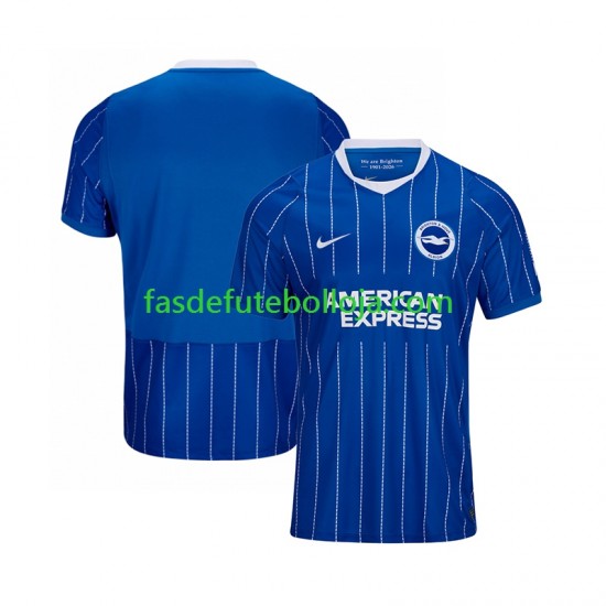 Camisola 1º Equipamento Brighton Hove Albion 2026-2027 Manga Curta ,Homem