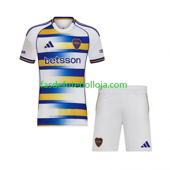 Camisola 3º Equipamento CA Boca Juniors 2026-2027 Manga Curta ,Criança