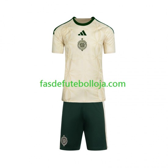 Camisola 3º Equipamento Celtic FC 2026-2027 Manga Curta ,Criança