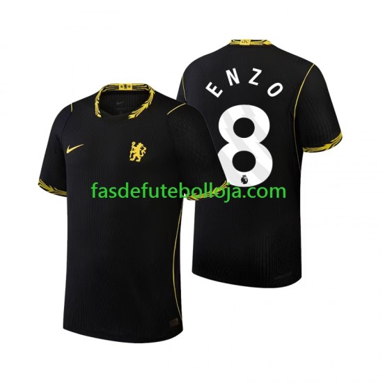 Camisola 2º Equipamento Chelsea Enzo Fernandez 8 2026-2027 Manga Curta ,Homem Camisola 2º Equipamento Chelsea Enzo Fernandez 8 2026-2027 Manga Curta ,Homem