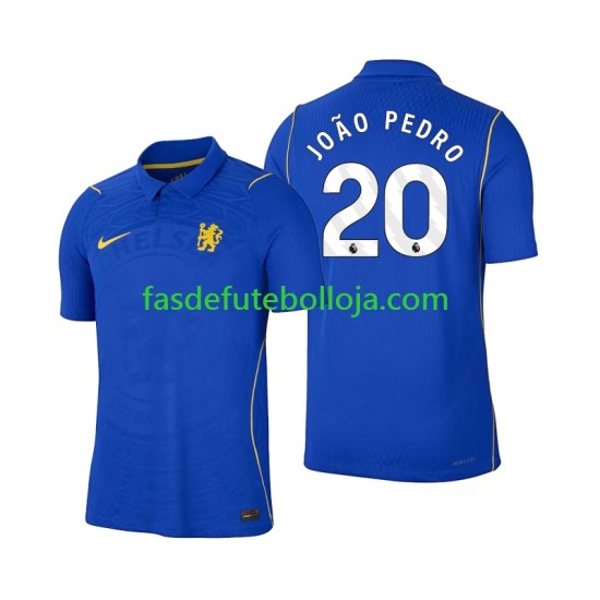 Camisola 1º Equipamento Chelsea Joao Pedro 20 2026-2027 Manga Curta ,Homem