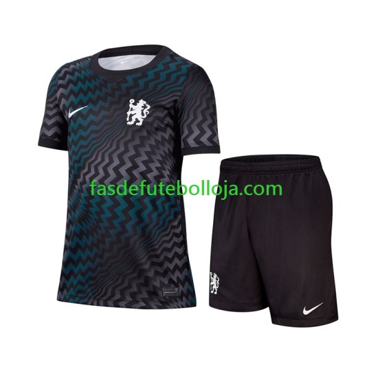 Camisola Guarda-redes 1º Equipamento Chlesea 2026-2027 Manga Curta ,Criança