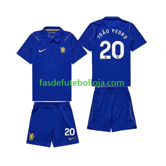 Camisola 1º Equipamento Chlesea Joao Pedro 20 2026-2027 Manga Curta ,Criança Camisola 1º Equipamento Chlesea Joao Pedro 20 2026-2027 Manga Curta ,Criança