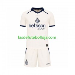 Camisola 2º Equipamento Club Brugge 2026-2027 Manga Curta ,Criança