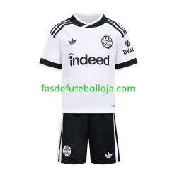 Camisola 2º Equipamento Eintracht Frankfurt 2026-2027 Manga Curta ,Criança