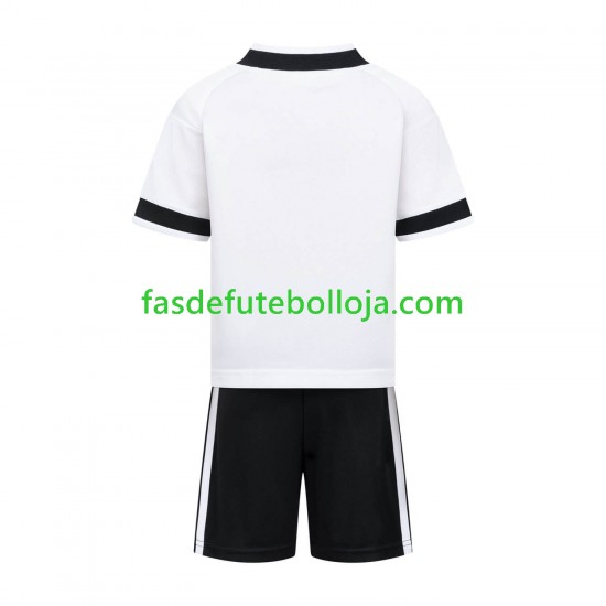 Camisola 2º Equipamento Eintracht Frankfurt 2026-2027 Manga Curta ,Criança
