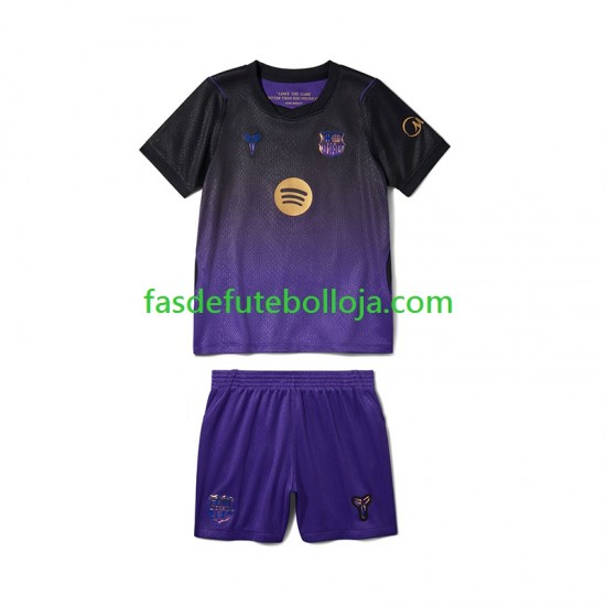 Camisola 2º Equipamento FC Barcelona 2026-2027 Manga Curta ,Criança