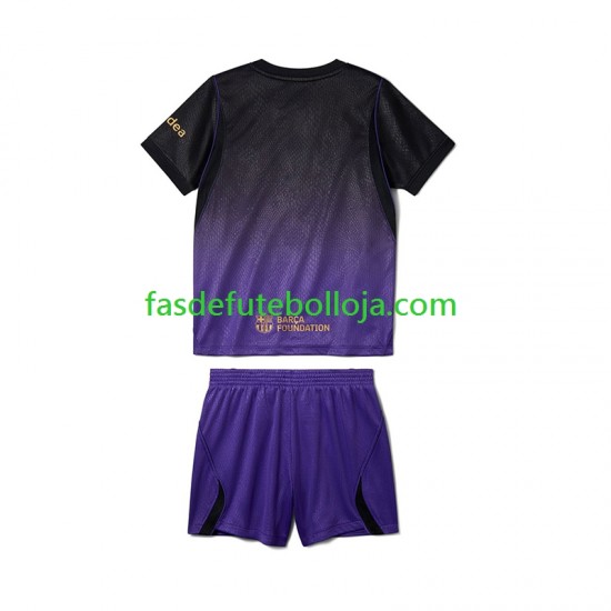Camisola 2º Equipamento FC Barcelona 2026-2027 Manga Curta ,Criança