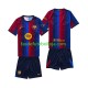 Camisola 1º Equipamento FC Barcelona 2026-2027 Manga Curta ,Criança